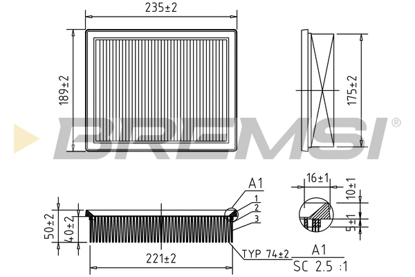 Air Filter (FA0640)