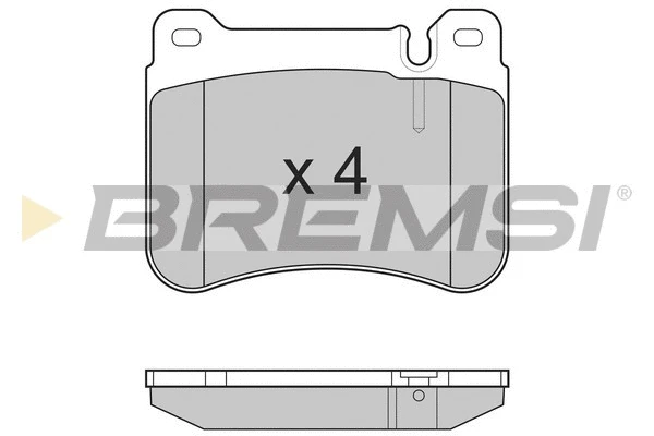 Brake Pad Set, disc brake (BP3265)