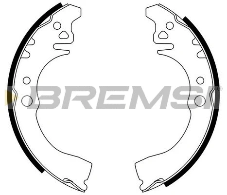 Brake Shoe Set (GF0676)