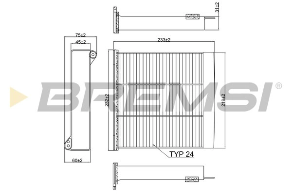 Filter, cabin air (FC2417)