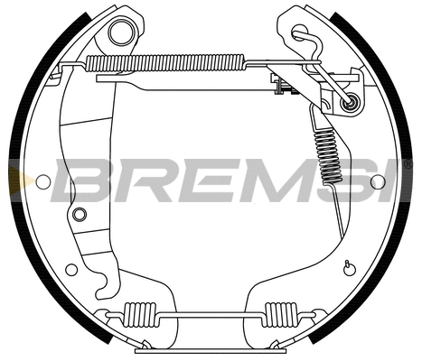 Brake Shoe Set (GK0233)