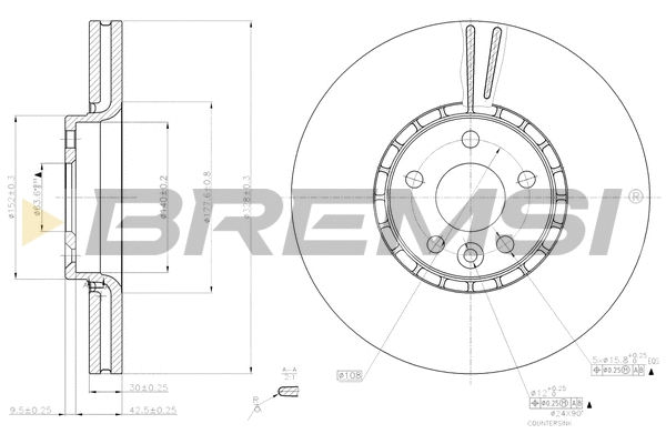 Brake Disc (CD7801V)