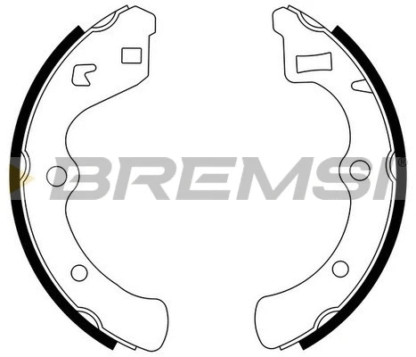 Brake Shoe Set (GF0703)