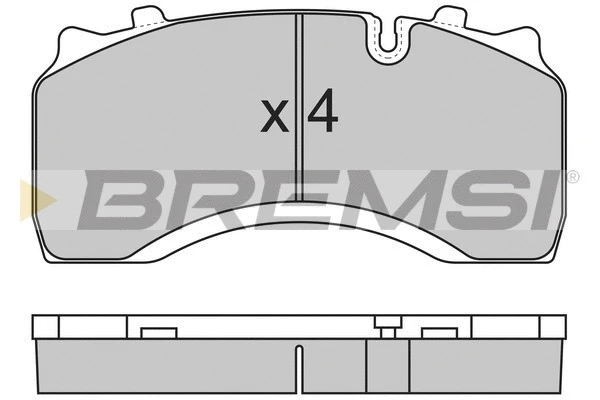 Brake Pad Set, disc brake (BP7313)