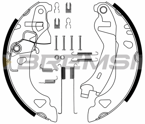 Brake Shoe Set (GF0174-1)