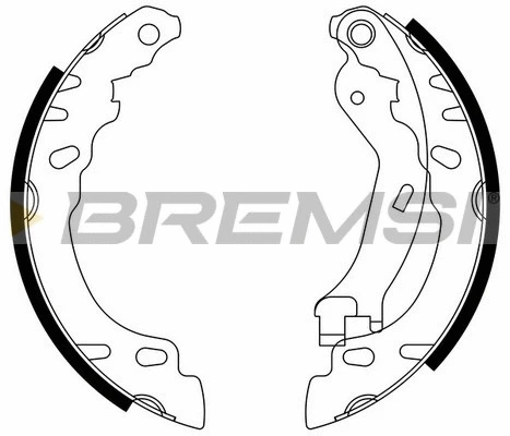 Brake Shoe Set (GF0154)