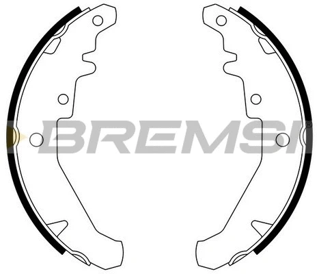Brake Shoe Set (GF0182)