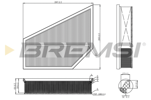 Air Filter (FA1215)
