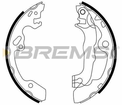 Brake Shoe Set (GF0238)