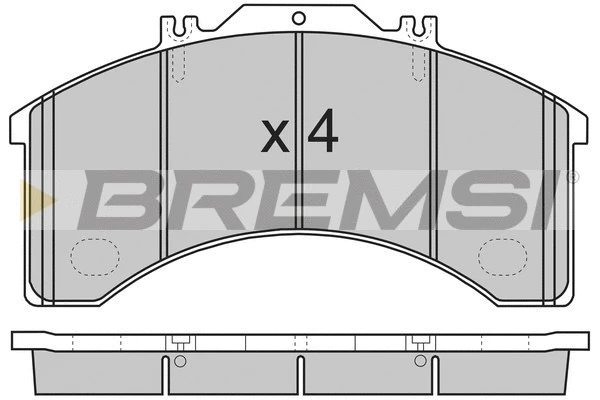 Brake Pad Set, disc brake (BP7252)