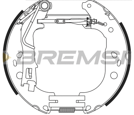 Brake Shoe Set (GK0387)