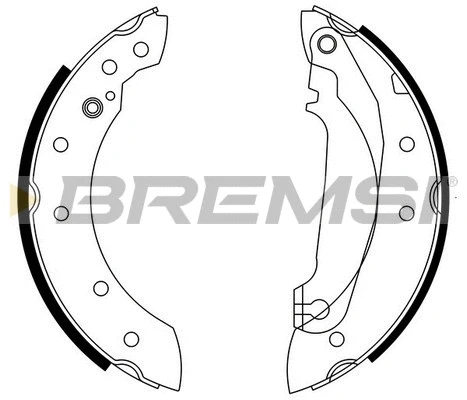 Brake Shoe Set (GF0601)