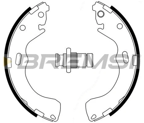 Brake Shoe Set (GF0794)