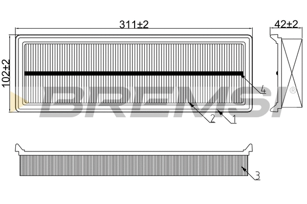 Air Filter (FA0615)