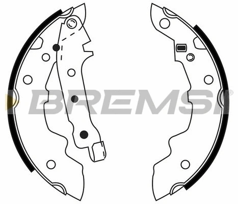 Brake Shoe Set (GF0412)