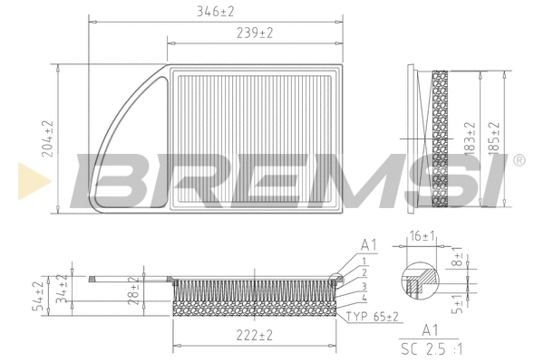 Air Filter (FA0216)