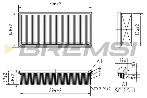 Air Filter (FA2316)