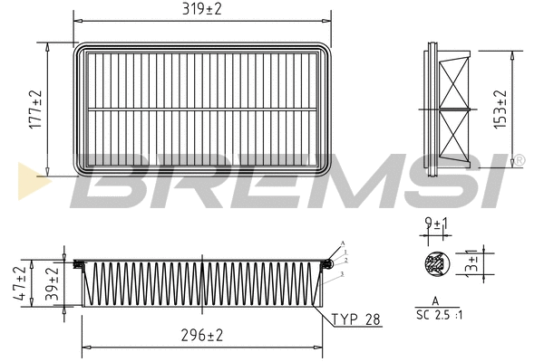 Air Filter (FA1267)