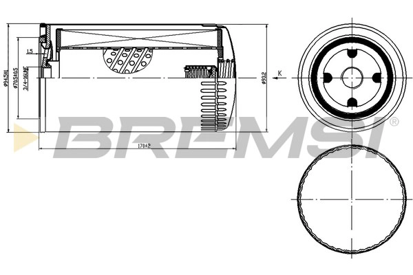 Oil Filter (FL1429)