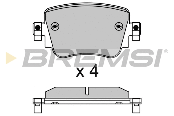 Brake Pad Set, disc brake (BP3623)