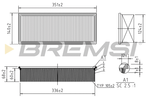 Air Filter (FA1236)