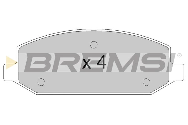 Brake Pad Set, disc brake (BP3873)