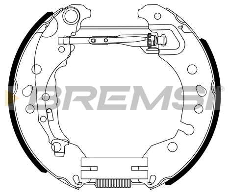 Brake Shoe Set (GK0496)