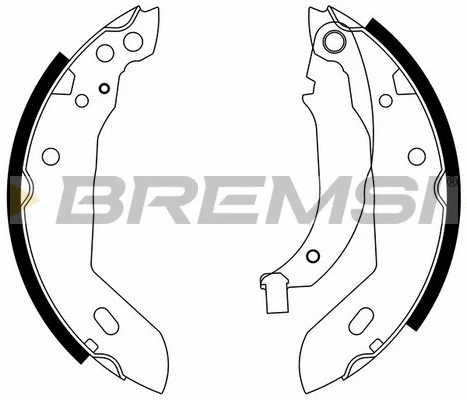 Brake Shoe Set (GF0411)