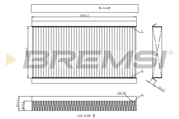 Filter, cabin air (FC0090)