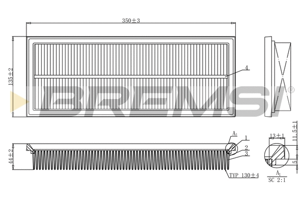 Air Filter (FA1238)