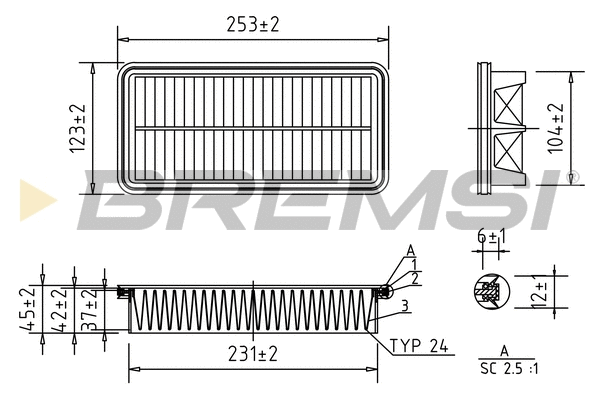 Air Filter (FA1573)
