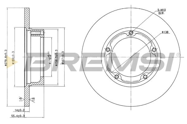 Brake Disc (CD6061S)