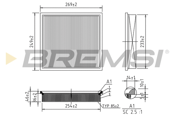 Air Filter (FA1028)