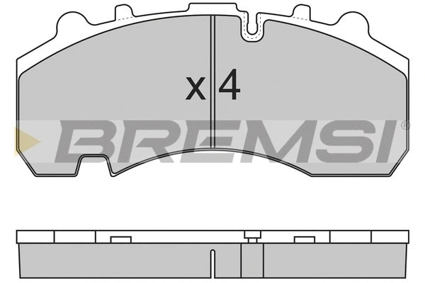 Brake Pad Set, disc brake (BP7314)