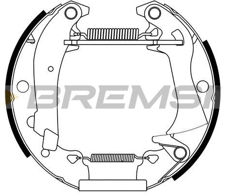 Brake Shoe Set (GK0017)
