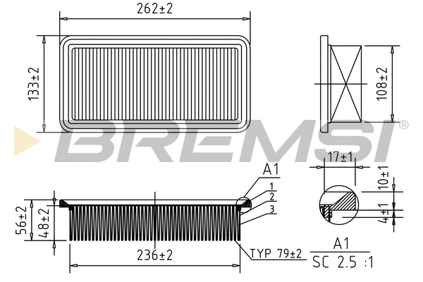Air Filter (FA1204)