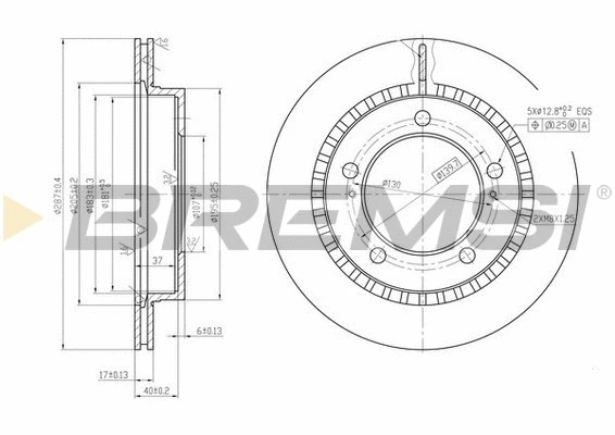 Brake Disc (CD6746V)