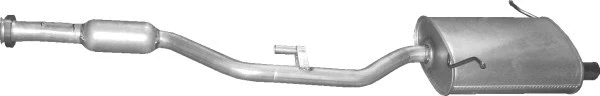 Repair Pipe, catalytic converter (03.17)