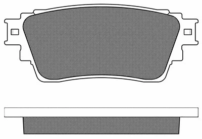 Brake Pad Set, disc brake (20266)