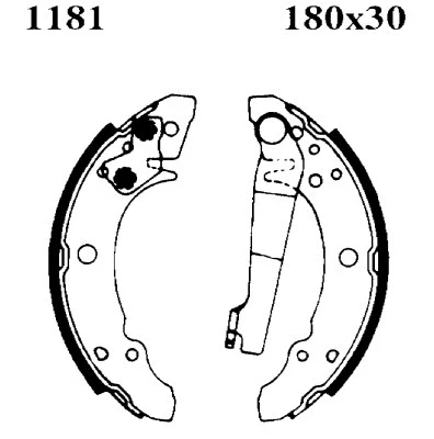 Brake Kit, drum brake (7050)