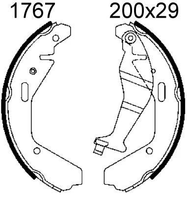 Brake Kit, drum brake (7530)