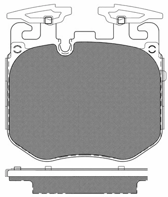Brake Pad Set, disc brake (20270)