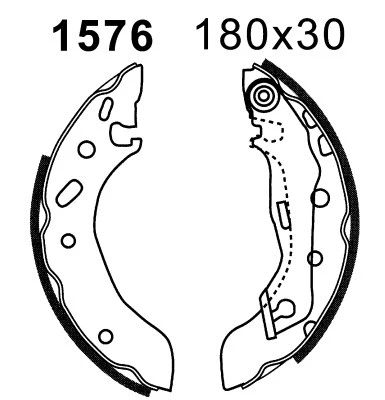 Brake Kit, drum brake (7309)