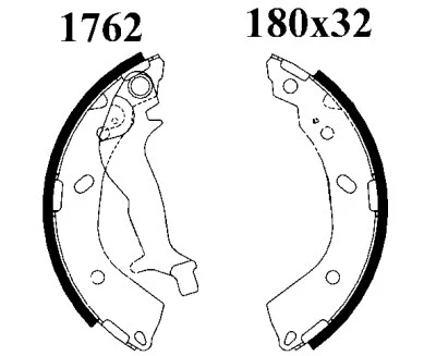 Brake Kit, drum brake (6572)