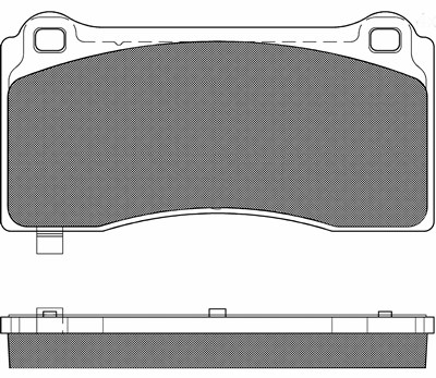 Brake Pad Set, disc brake (20339)