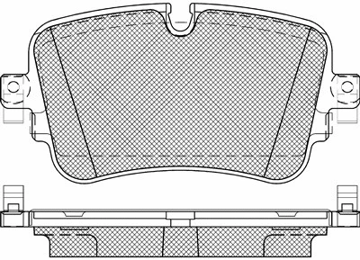 Brake Pad Set, disc brake (20220)