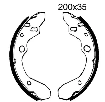 Brake Kit, drum brake (6427)
