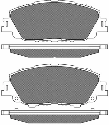 Brake Pad Set, disc brake (20292)