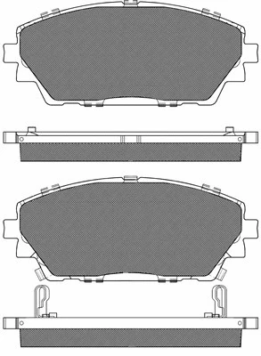 Brake Pad Set, disc brake (20293)