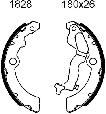 Brake Kit, drum brake (6629)